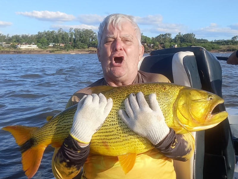 Pescaria, Dourado, Argentina